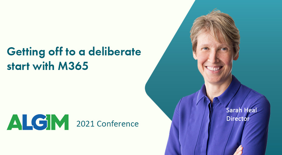 Getting off to a deliberate start with M365 thumb